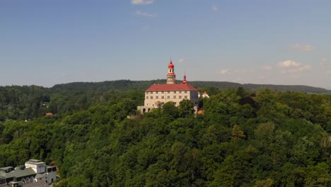 nachod castle in czech, europe