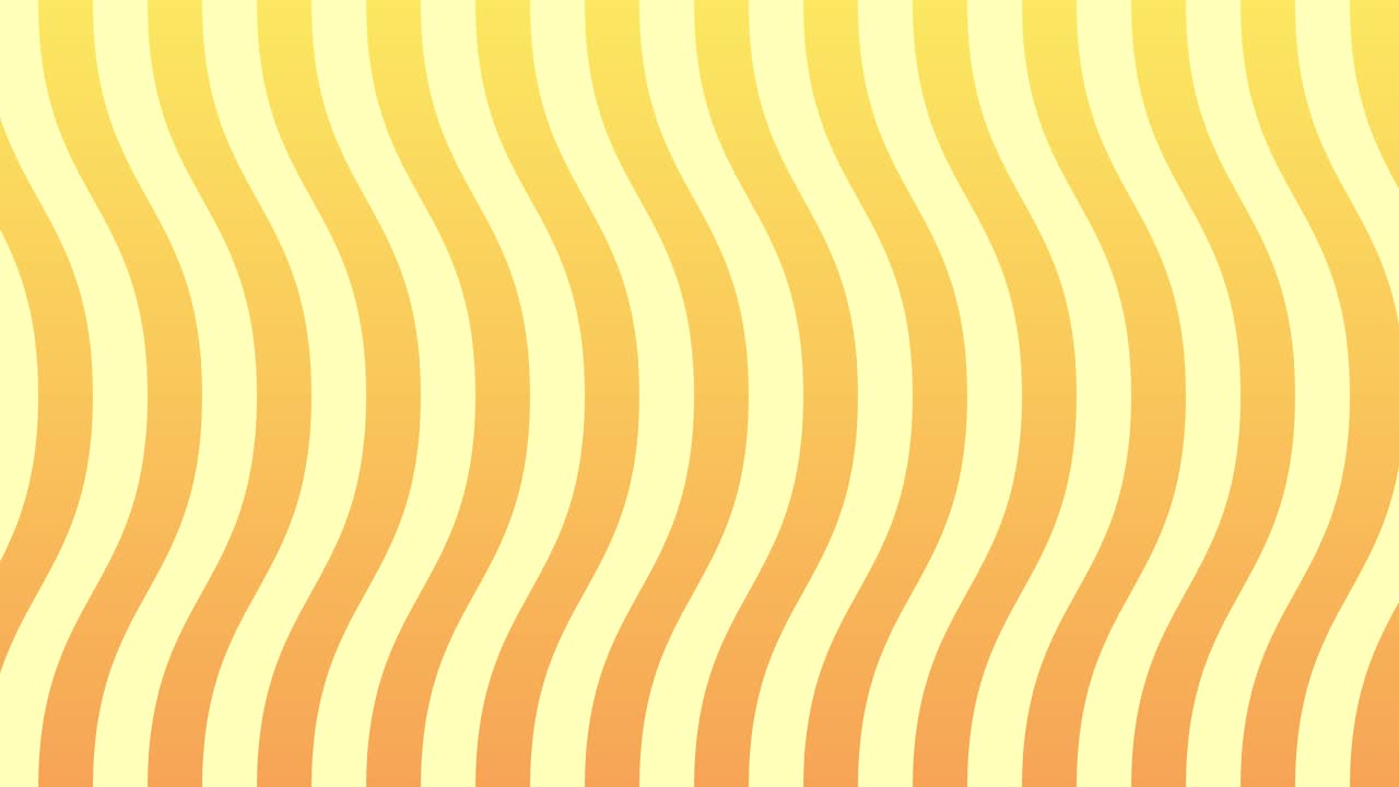 Yellow Wave Animated Background
