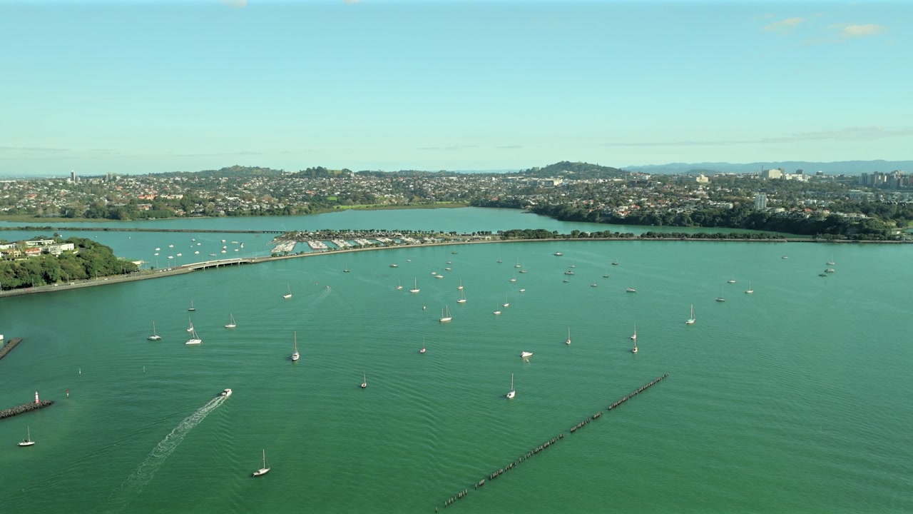 Right Side of Marina with Sea View