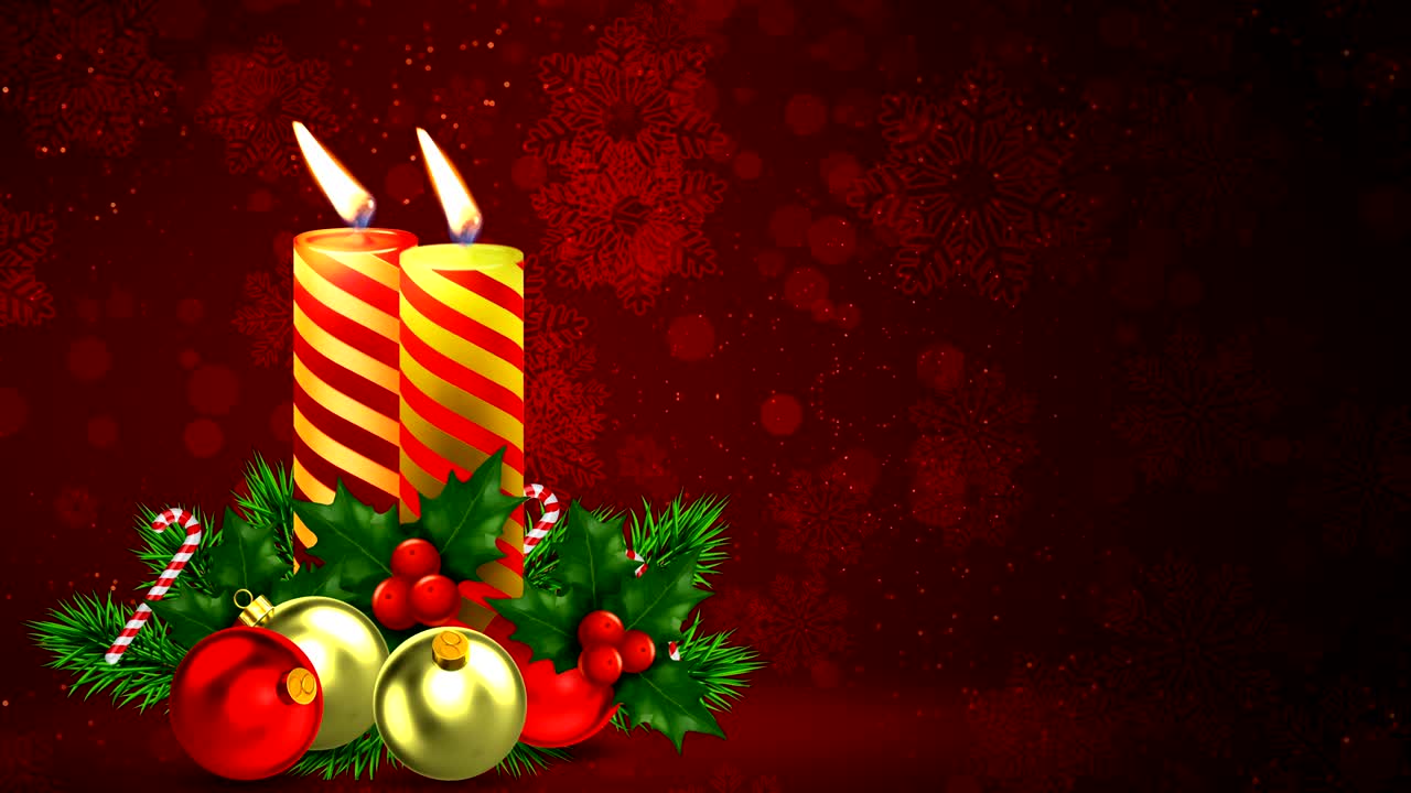 las velas mágicas de navidad.