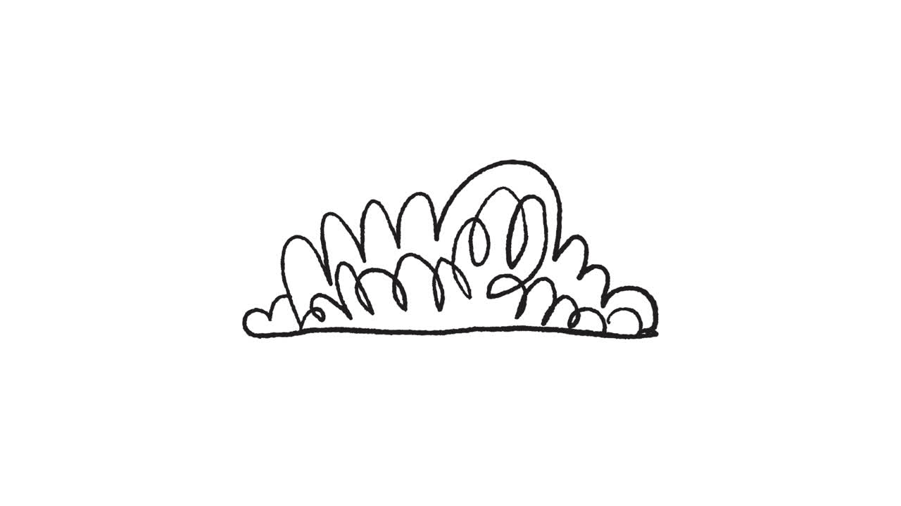 풀의 간단한 그림