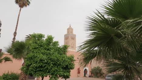 static view of koutoubia mosque