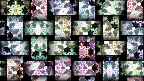 mosaic kaleidoscopic vj seamless loop