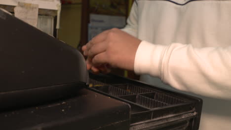 cash register transaction