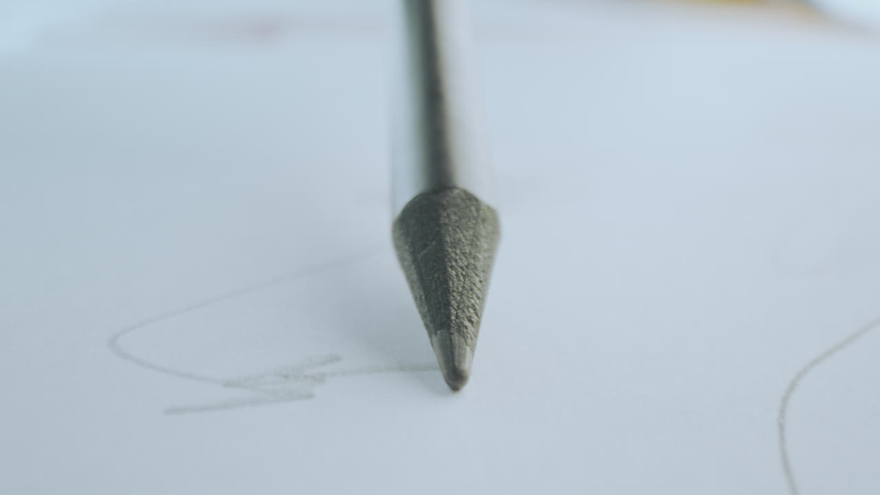 Close-up of a Pencil Point
