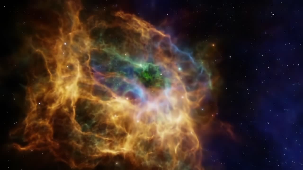 Exploring the Depths of Cosmic Nebulae: A Journey Through the Vibrant Colors and Patterns of Interstellar Gases and Stellar Formation in the Universe