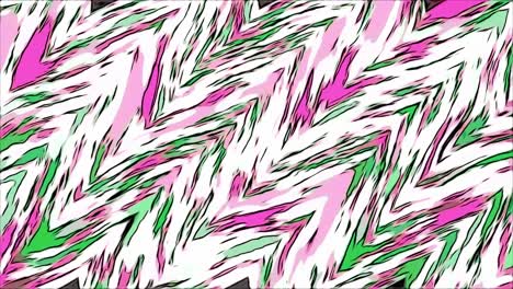 abstract pink and green geometric pattern