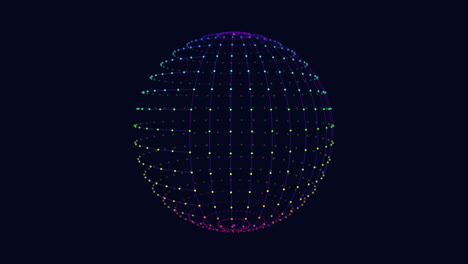 Futuristic-neon-sphere-with-small-dots-and-lines-in-dark-space-2