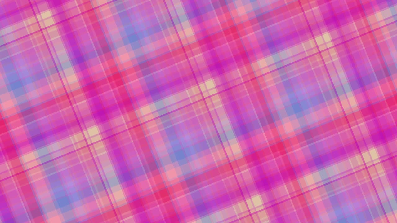 Vibrant Abstract Plaid Pattern Seamless Loop