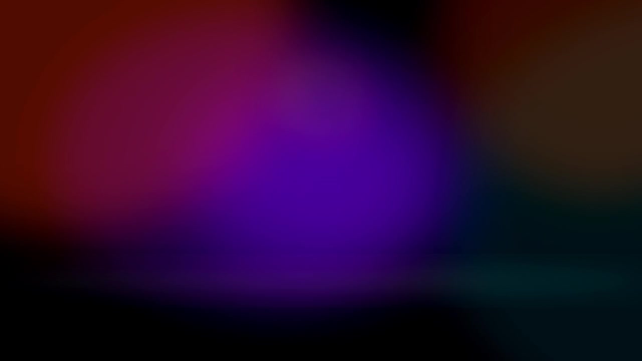 Abstract Background with Soft Glowing Colorful Light Orbs