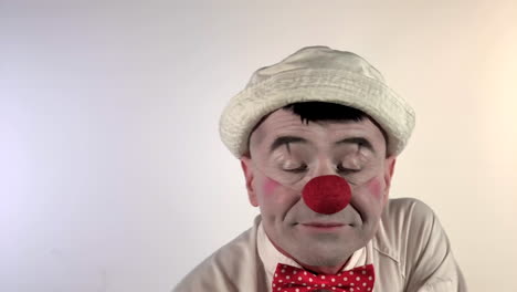 payaso emoji - cara durmiente