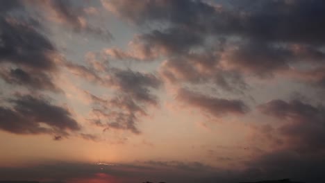 red purple orange blue pink sunset sky cloud, dramatic sunset sky