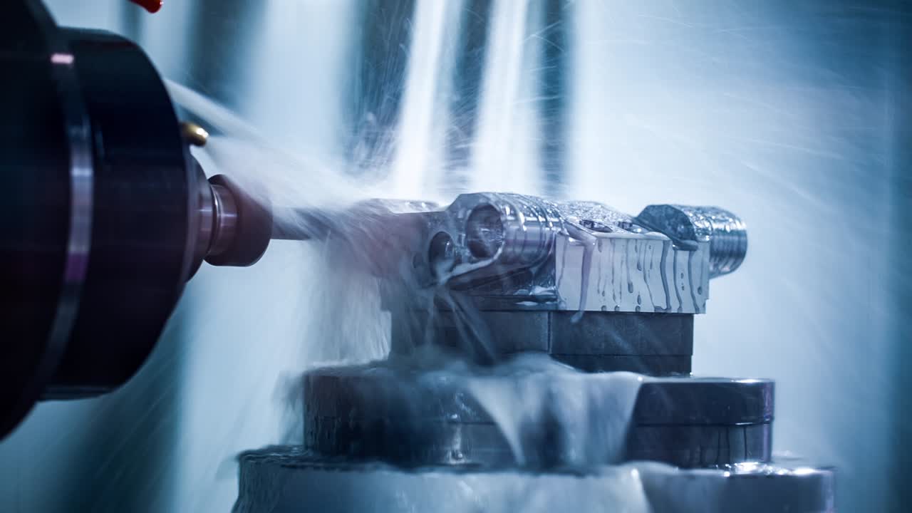 금속 가공 cnc 밀링 머신.