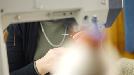 sewing machine close-up