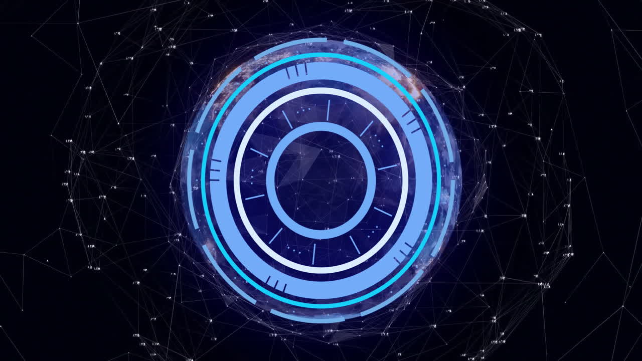 범위 스캐닝을 통해 움직이는 모양의 애니메이션