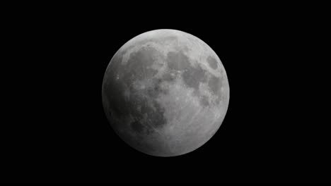 total lunar eclipe - blood moon - time lapse - lunar eclips timelapse