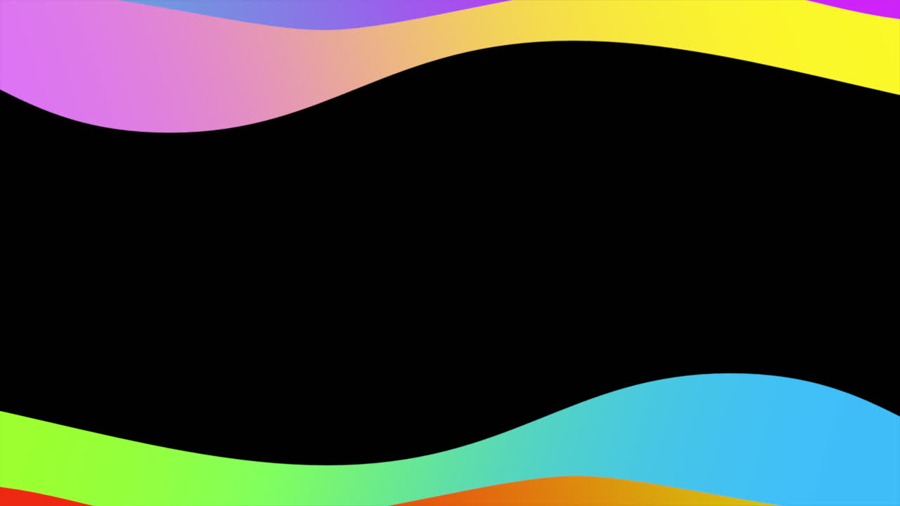 모션 기하학적 그라데이션 다채로운 파도 복고풍 추상적 인 배경