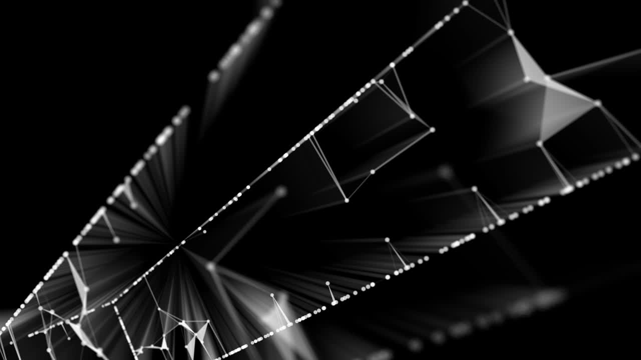 Black Abstract Background for Media Production