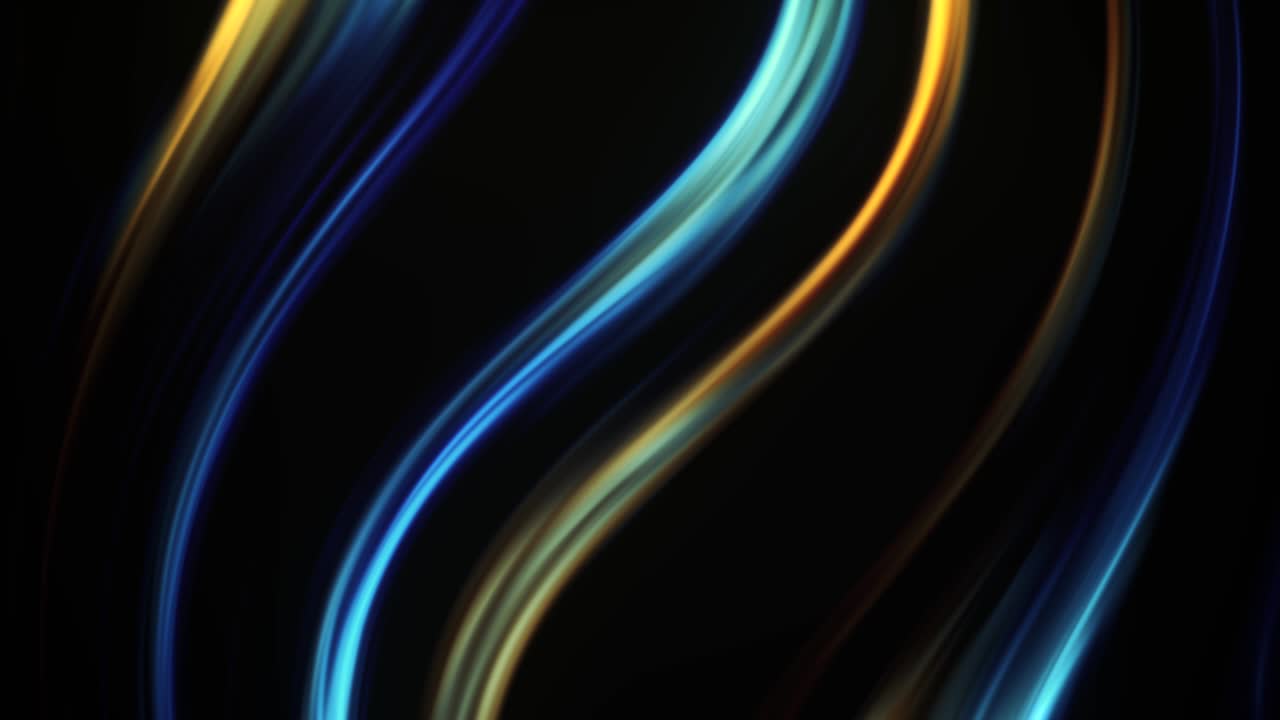 Modern waves colorful shapes abstract background animation