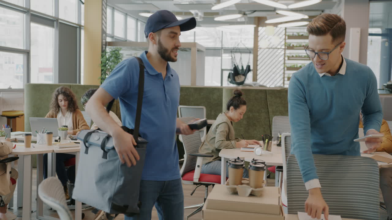 доставка продуктов питания в офис