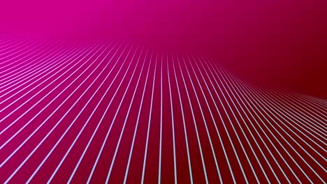 sea of balls on pink and red