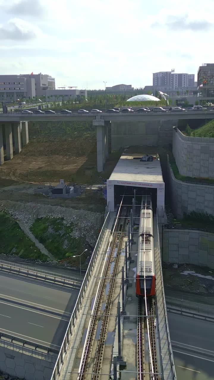 Istanbul Basaksehir Hospital Metro Line top view