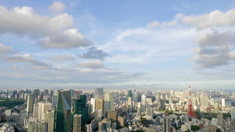 time lapse architecture building in tokyo city japan