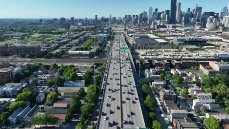 el tráfico en la autopista i90