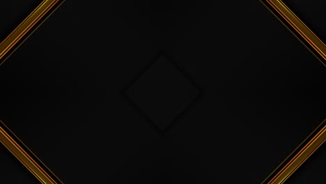 geometric black and gold abstract background
