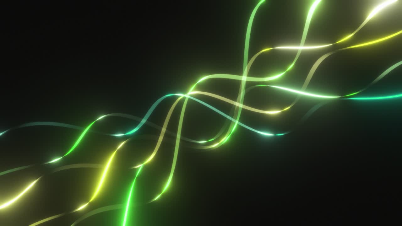 Abstract Glowing Lines