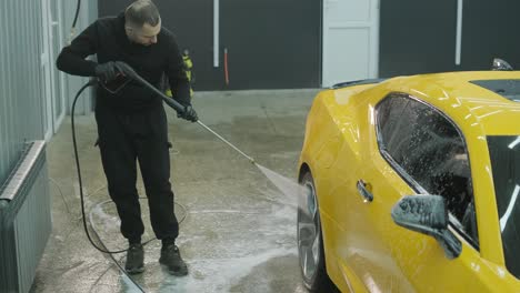 professional car detailing – washing, ceramic coating, and interior cleaning