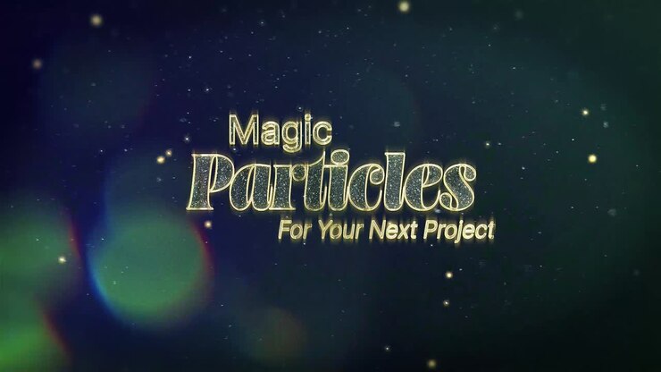Magic Particles and Fantasy Backgrounds
