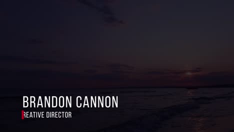 sunset over the ocean
