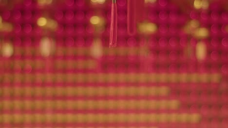 Lantern-hanging-on-the-roof-of-buddhist-temple-in-Taiwan