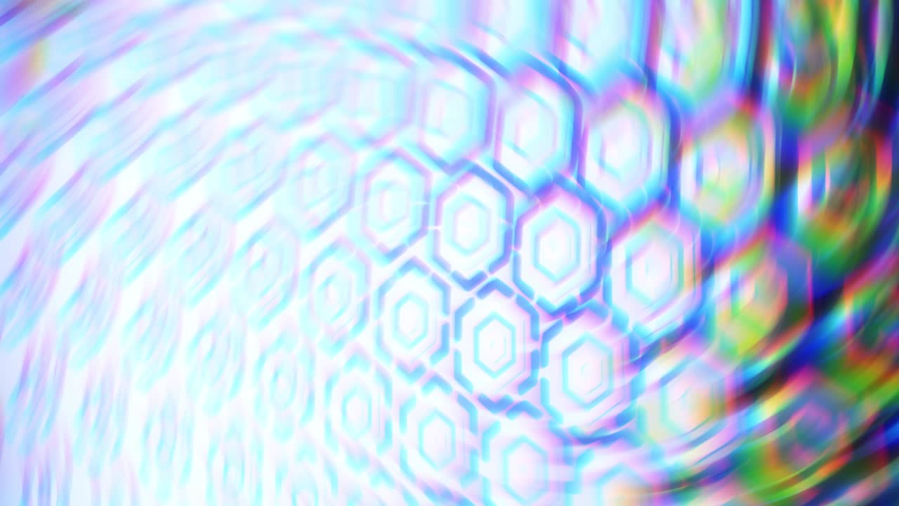 lente de fondo distorsionado. gráficos de movimiento 4k