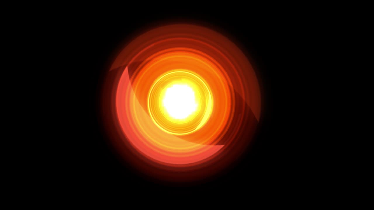 fondo abstracto de un túnel circular giratorio con una deformación de energía.