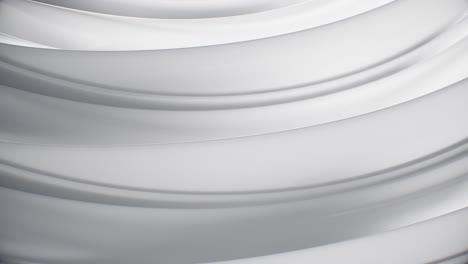 white background smoothly waves flowing animation seamles loop 4k