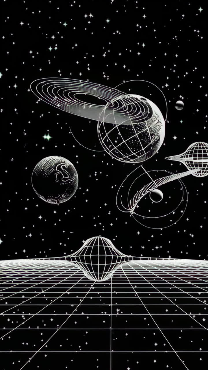 Space Grid Art