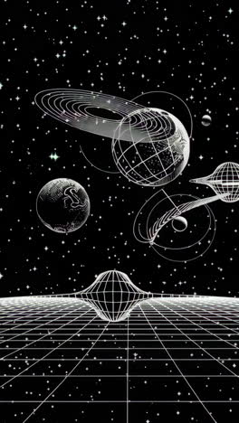 arte del espacio cuadrado