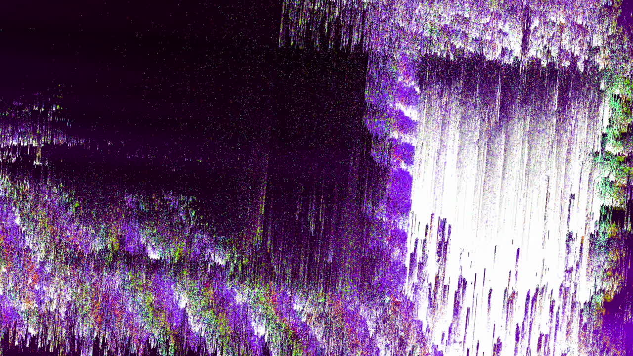 Vibrant Digital Glitch Effect with Colorful Pixel Noise