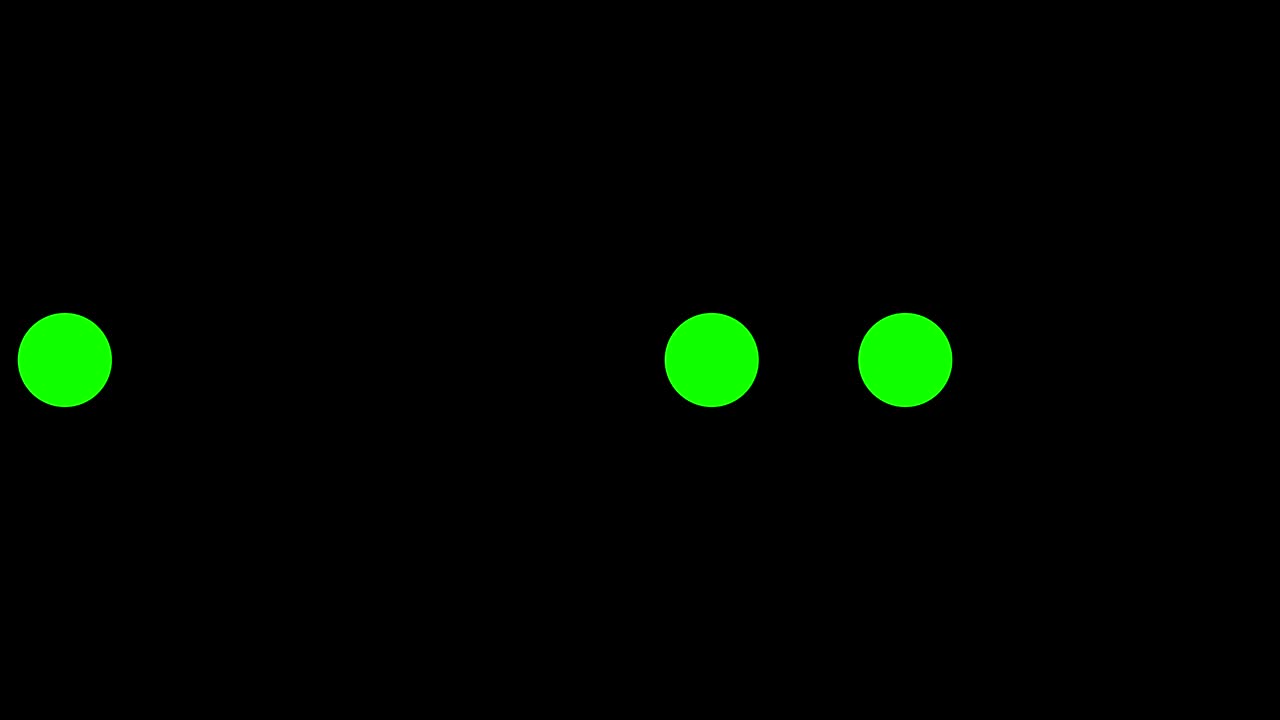 4K Sliding Circles loop animation