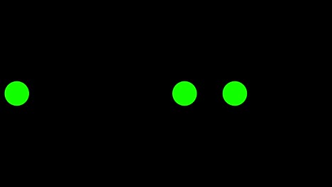 animación de bucle de círculos deslizantes de 4k