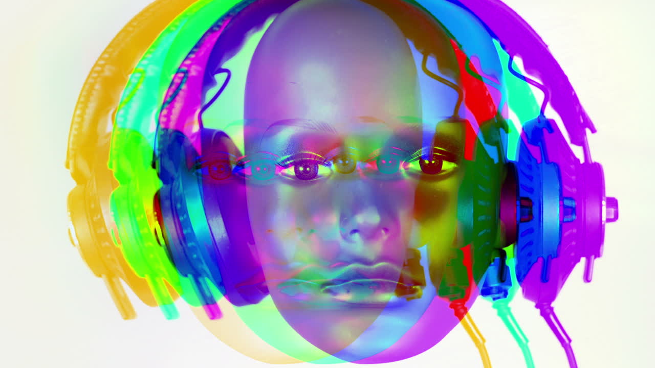 modelo en auriculares 04