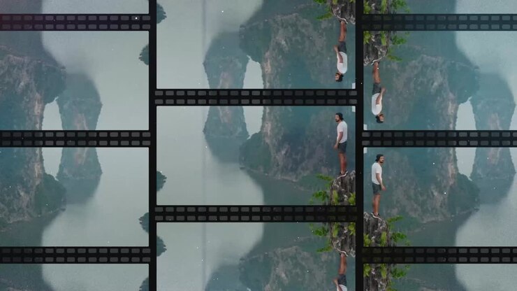 Filmstrip Style Video Editing Templates