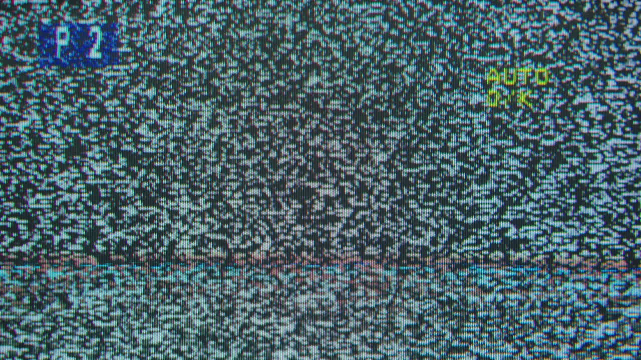 Television Static Noise