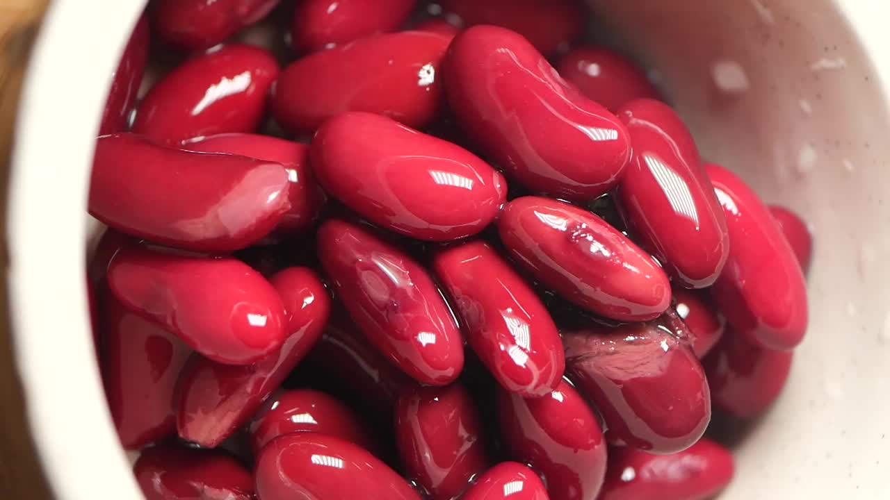 Close-up of Red Kidney Beans
