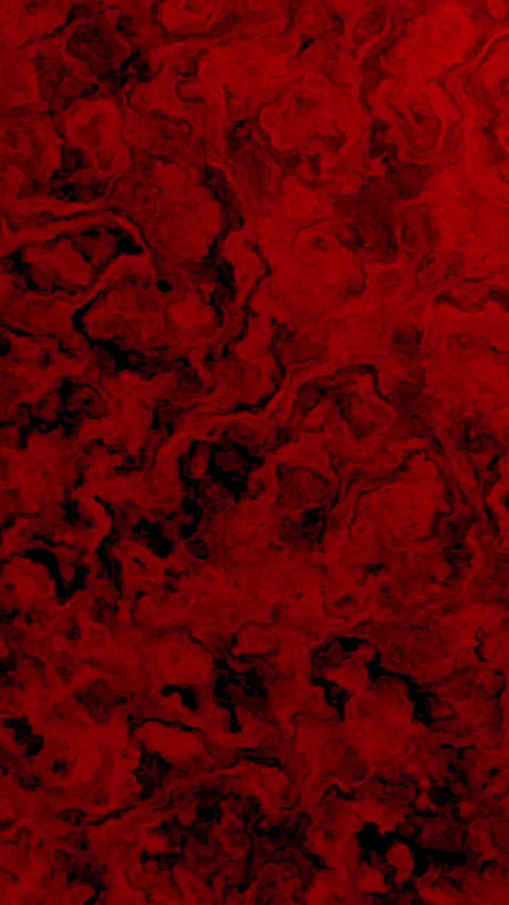 Abstract Red and Black Marbled Pattern