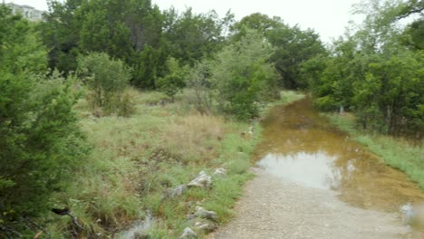 Parque-Inundado-Después-De-Fuertes-Lluvias