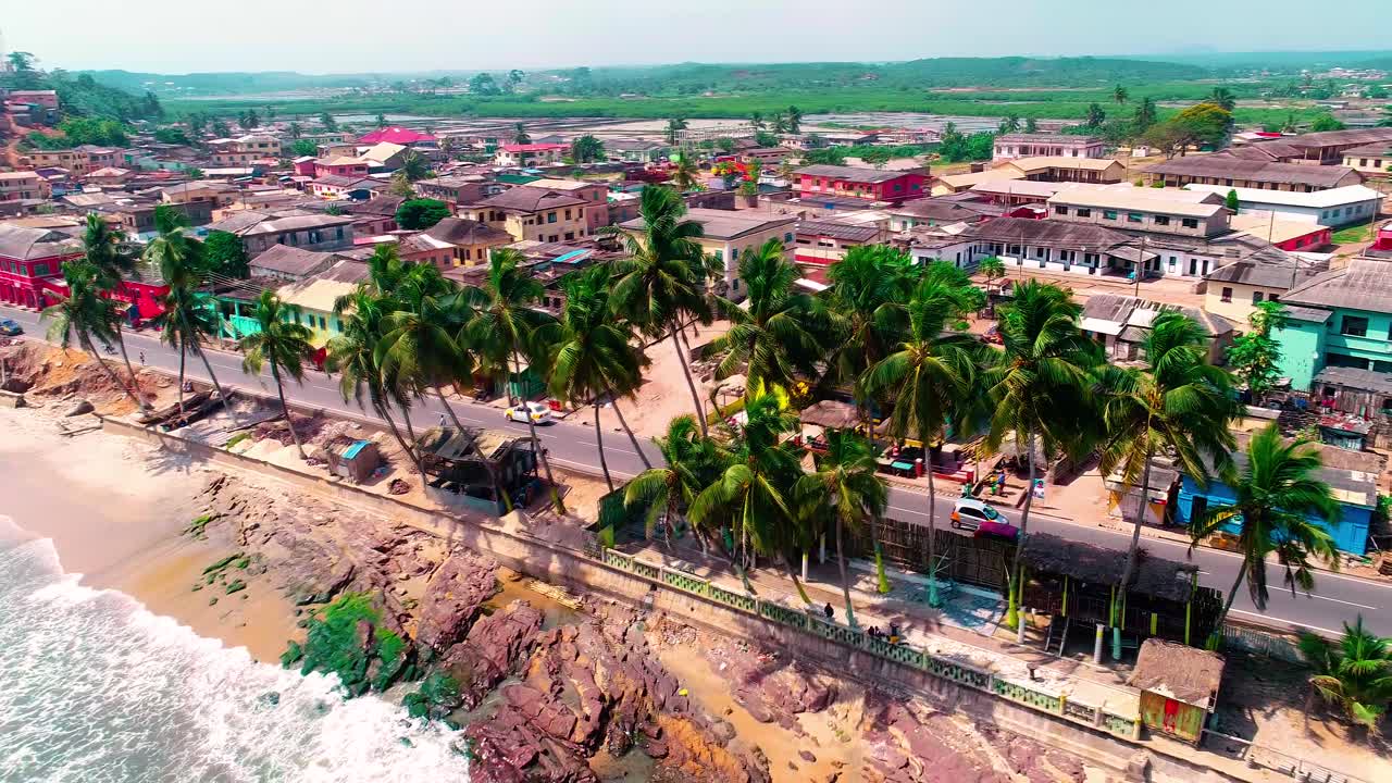 180 grados 4k disparo de dron