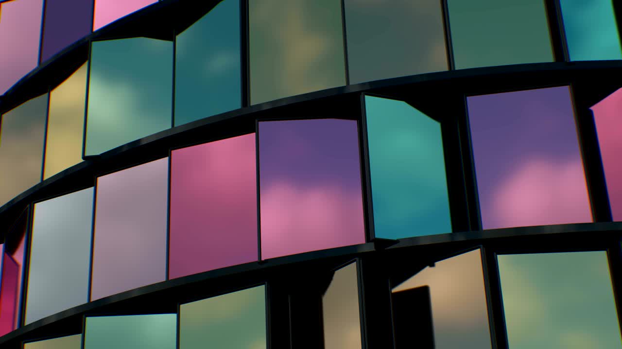 4k 추상 아키텍처 배경